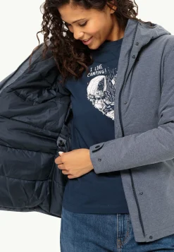 Jack Wolfskin Snowy Park Jkt W|DAMES Lifestyle|Voor- En Najaarsjacks/-Jassen