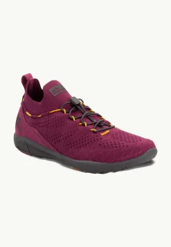 Jack Wolfskin Spirit Knit Low W|DAMES Multifunctionele Schoenen|Wandelschoenen