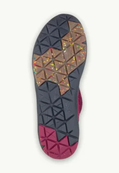 Jack Wolfskin Spirit Knit Low W|DAMES Multifunctionele Schoenen|Wandelschoenen