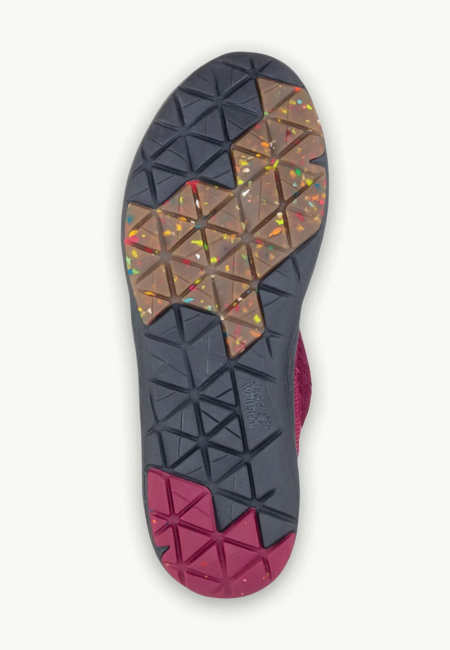 Jack Wolfskin Spirit Knit Low W|DAMES Multifunctionele Schoenen|Wandelschoenen