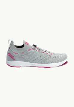 Jack Wolfskin Spirit Knit Low W|DAMES Multifunctionele Schoenen|Wandelschoenen