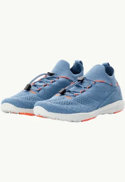 Jack Wolfskin Spirit Knit Low W|DAMES Multifunctionele Schoenen|Wandelschoenen