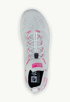 Jack Wolfskin Spirit Knit Low W|DAMES Multifunctionele Schoenen|Wandelschoenen