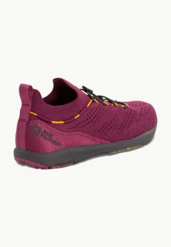 Jack Wolfskin Spirit Knit Low W|DAMES Multifunctionele Schoenen|Wandelschoenen