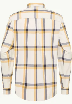 Jack Wolfskin Steinwand Shirt M|Heren Functionele Shirts|Overhemden