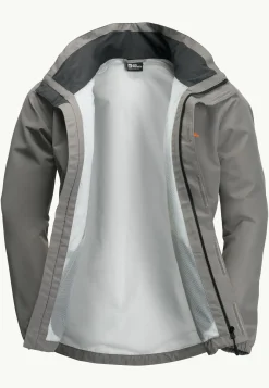 Jack Wolfskin Stormy Point 2l Jkt M|Heren Wandelen|Lifestyle