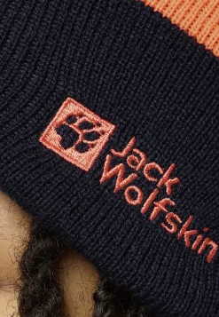 Jack Wolfskin Stripy Knit Beanie K|Kinderen Mutsen