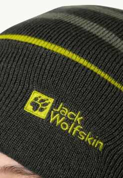 Jack Wolfskin Stripy Knit Beanie K|Kinderen Mutsen