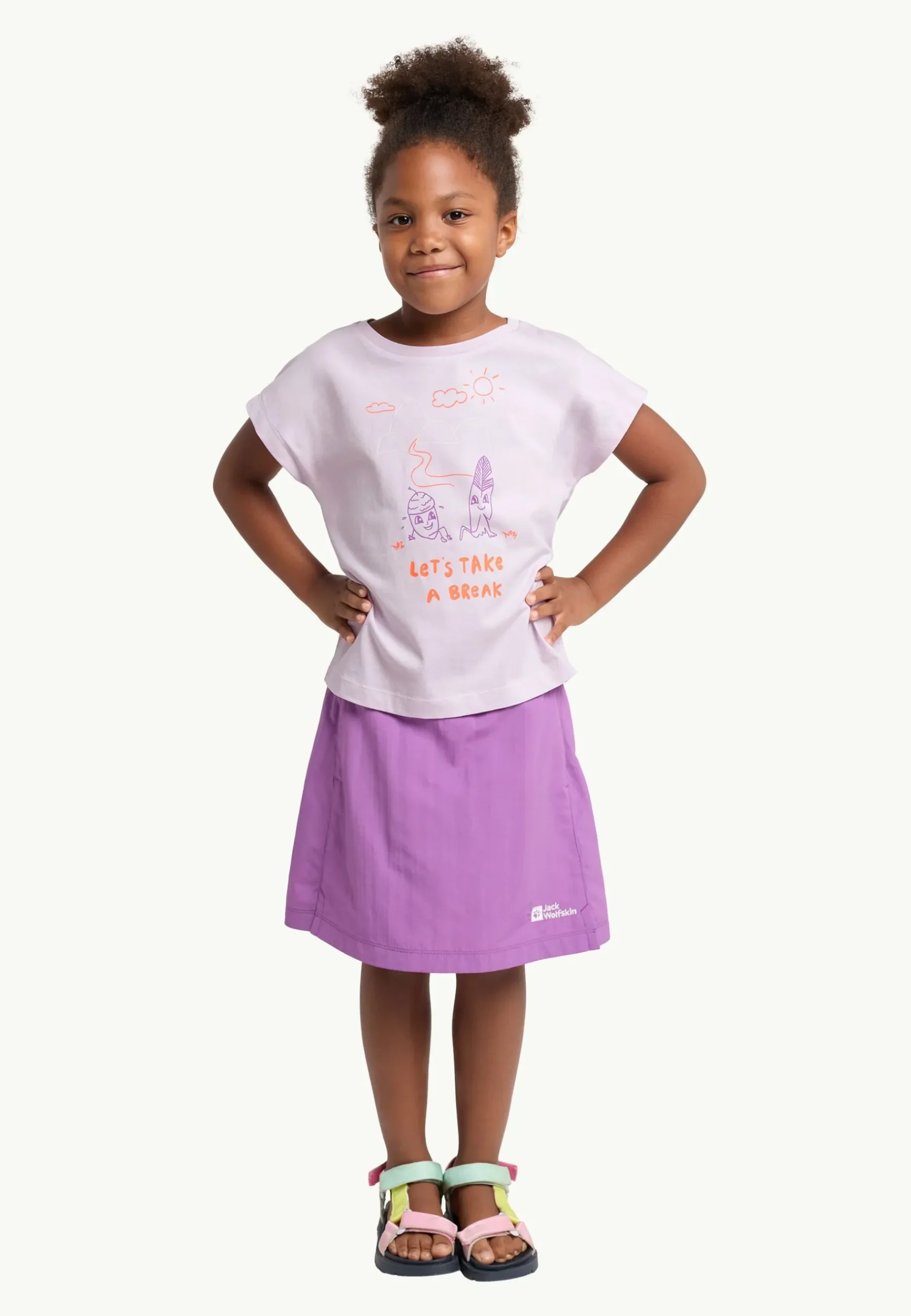 Jack Wolfskin Take A Break T G|Kinderen Functionele Shirts|T-Shirts & Longsleeves