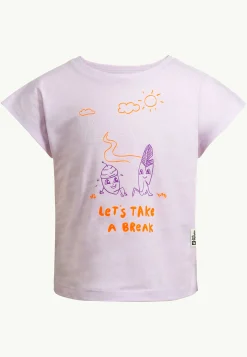 Jack Wolfskin Take A Break T G|Kinderen Functionele Shirts|T-Shirts & Longsleeves