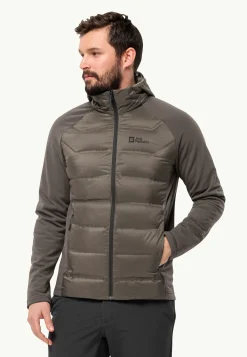Jack Wolfskin Tasman Down Hybrid M|Heren Wandelen|Voor- En Najaarsjacks/-Jassen