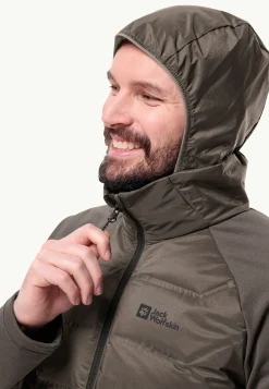 Jack Wolfskin Tasman Down Hybrid M|Heren Wandelen|Voor- En Najaarsjacks/-Jassen