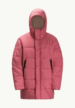 Jack Wolfskin Teen Ins Long Jacket Y|Kinderen Voor- En Najaarsjacks/-Jassen|Winterjacks