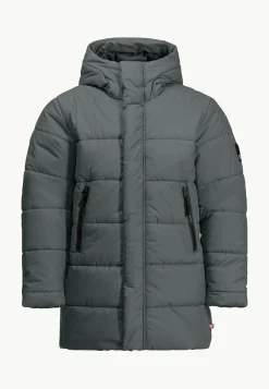 Jack Wolfskin Teen Ins Long Jacket Y|Kinderen Voor- En Najaarsjacks/-Jassen|Winterjacks