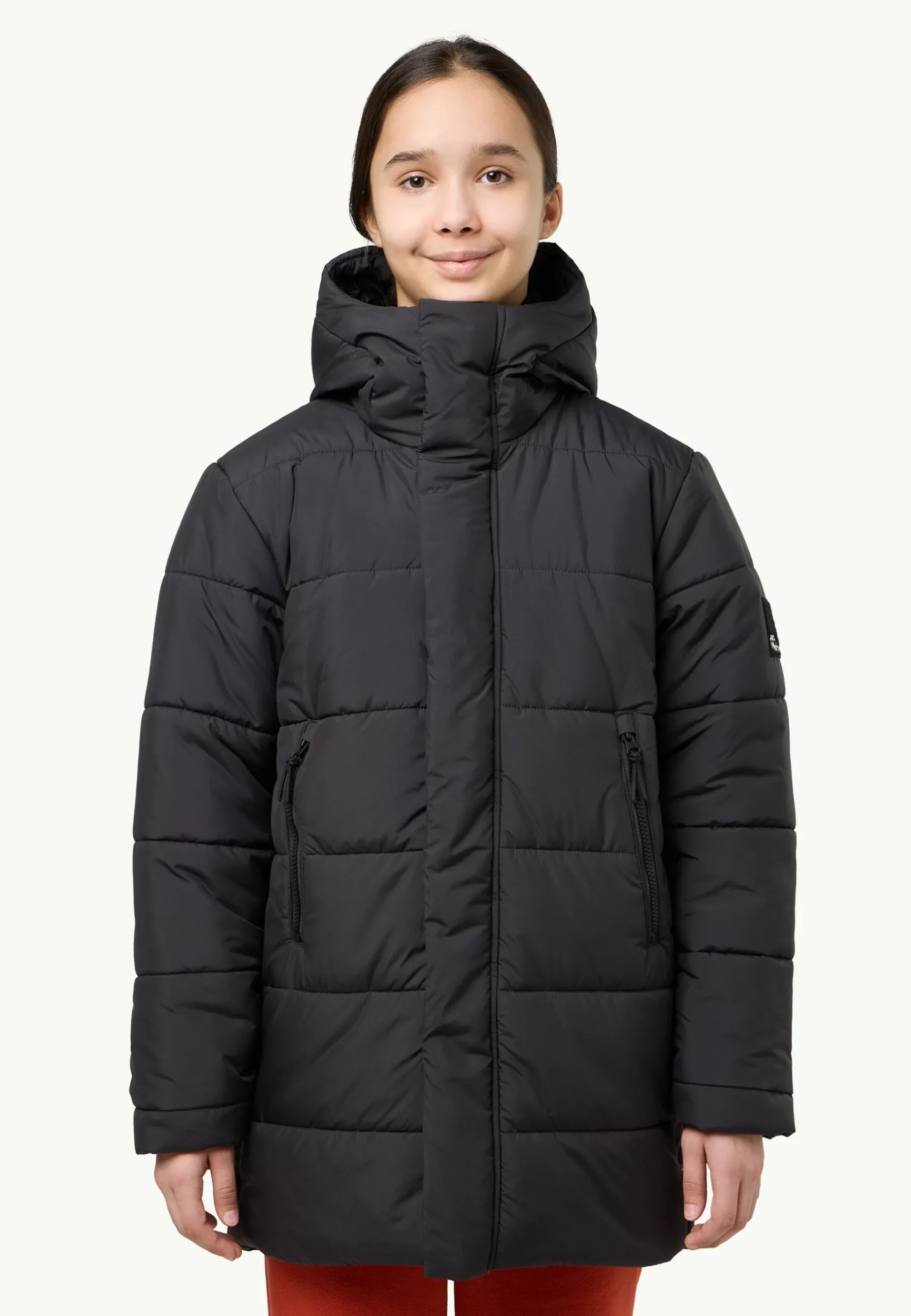 Jack Wolfskin Teen Ins Long Jacket Y|Kinderen Voor- En Najaarsjacks/-Jassen|Winterjacks