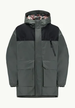 Jack Wolfskin Teen 2l Ins Parka Y|Kinderen Voor- En Najaarsjacks/-Jassen|Winterjacks