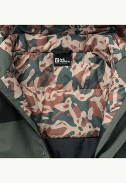 Jack Wolfskin Teen 2l Ins Parka Y|Kinderen Voor- En Najaarsjacks/-Jassen|Winterjacks