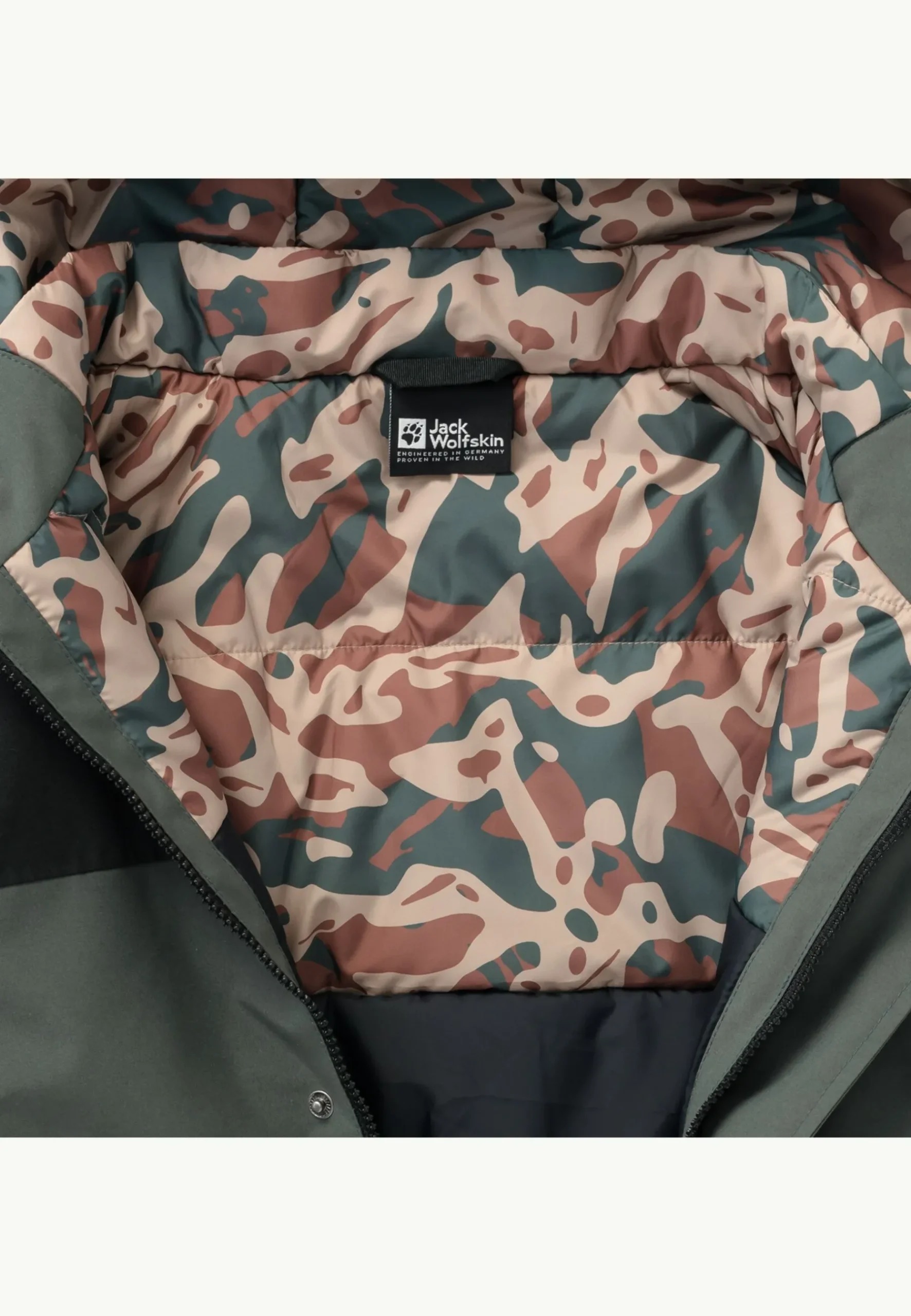 Jack Wolfskin Teen 2l Ins Parka Y|Kinderen Voor- En Najaarsjacks/-Jassen|Winterjacks