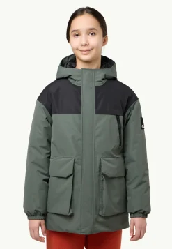 Jack Wolfskin Teen 2l Ins Parka Y|Kinderen Voor- En Najaarsjacks/-Jassen|Winterjacks