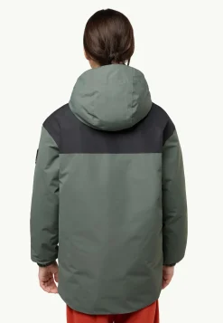 Jack Wolfskin Teen 2l Ins Parka Y|Kinderen Voor- En Najaarsjacks/-Jassen|Winterjacks