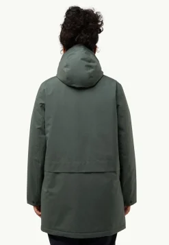 Jack Wolfskin Tempelhof Coat W|DAMES Voor- En Najaarsjacks/-Jassen|Isolatiejacks