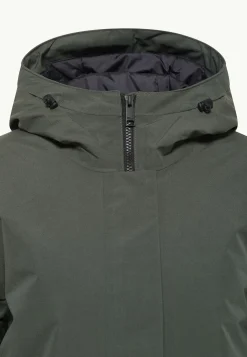 Jack Wolfskin Tempelhof Coat W|DAMES Voor- En Najaarsjacks/-Jassen|Isolatiejacks