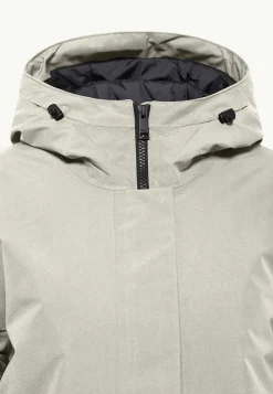 Jack Wolfskin Tempelhof Coat W|DAMES Voor- En Najaarsjacks/-Jassen|Isolatiejacks