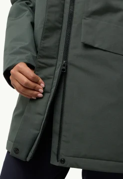 Jack Wolfskin Tempelhof Coat W|DAMES Voor- En Najaarsjacks/-Jassen|Isolatiejacks