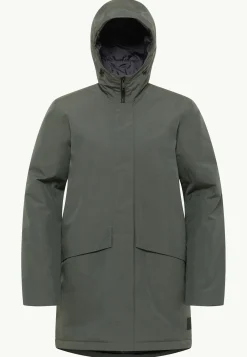 Jack Wolfskin Tempelhof Coat W|DAMES Voor- En Najaarsjacks/-Jassen|Isolatiejacks