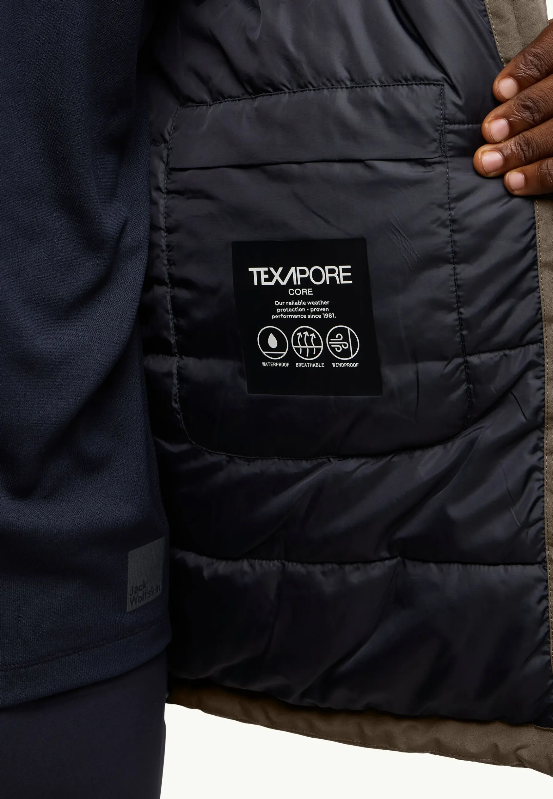 Jack Wolfskin Tempeltor Jkt M|Heren Lifestyle|Voor- En Najaarsjacks/-Jassen