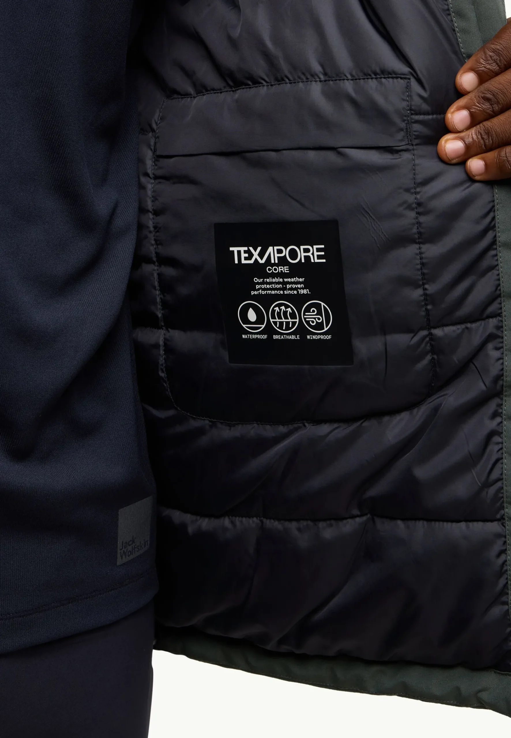 Jack Wolfskin Tempeltor Jkt M|Heren Lifestyle|Voor- En Najaarsjacks/-Jassen