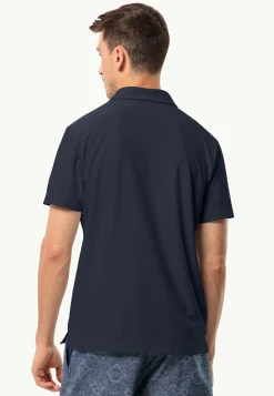 Jack Wolfskin Terral Polo M|Heren Lifestyle|Functionele Shirts
