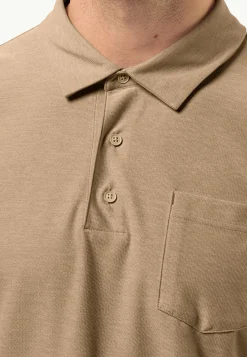 Jack Wolfskin Terral Polo M|Heren Lifestyle|Functionele Shirts