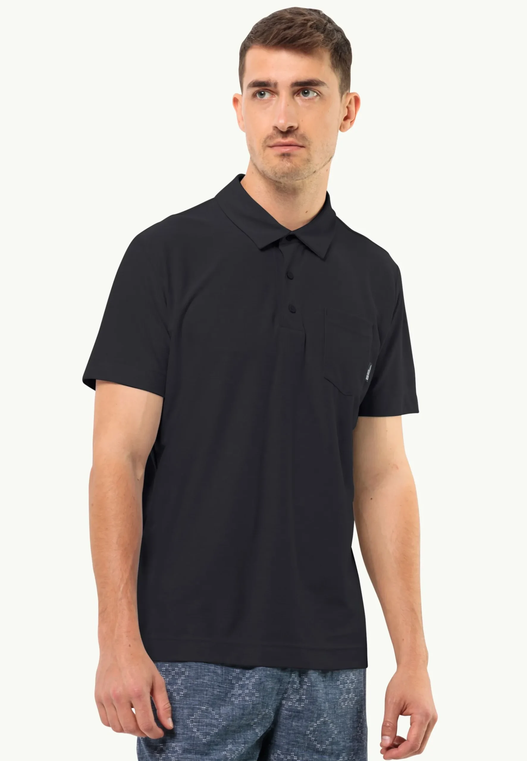 Jack Wolfskin Terral Polo M|Heren Lifestyle|Functionele Shirts
