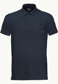 Jack Wolfskin Terral Polo M|Heren Lifestyle|Functionele Shirts