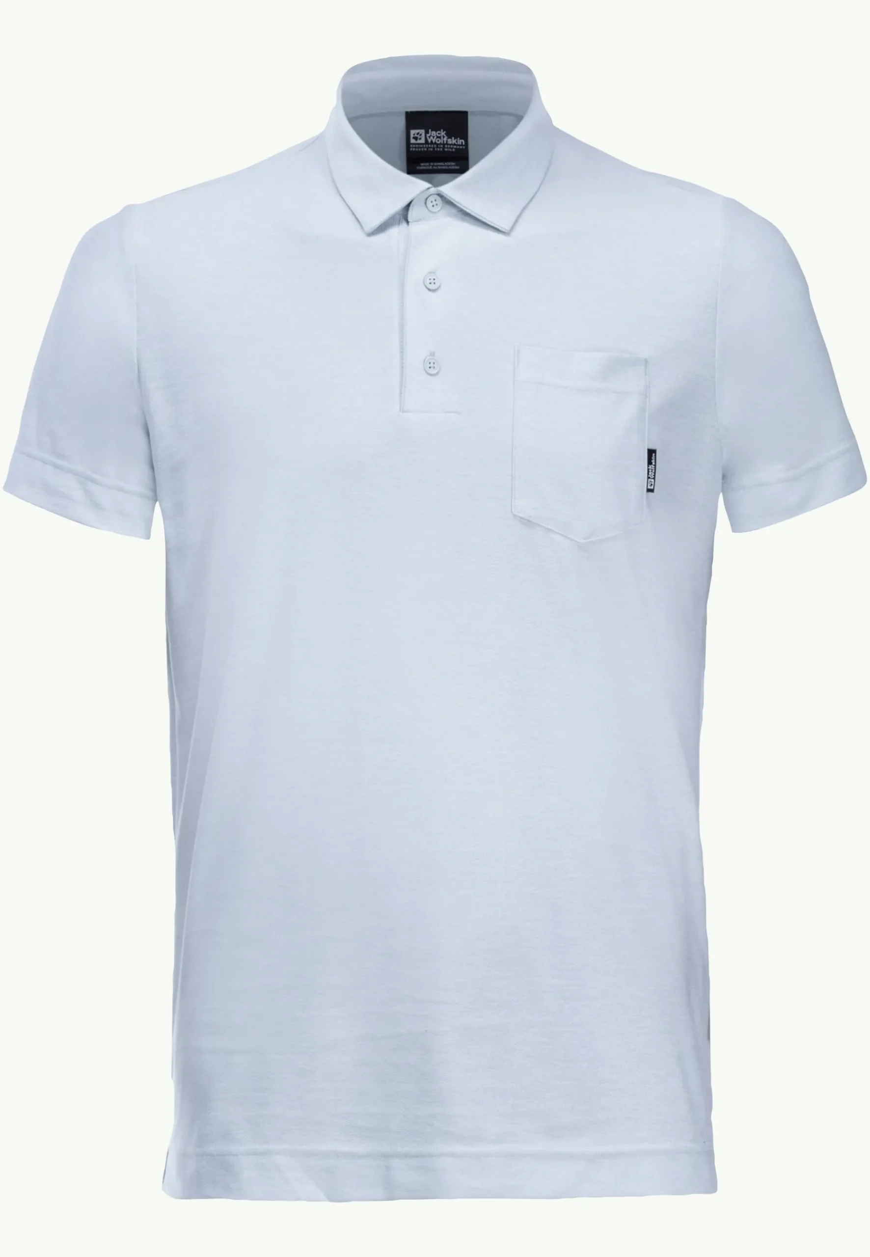 Jack Wolfskin Terral Polo M|Heren Lifestyle|Functionele Shirts