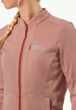 Jack Wolfskin Tervern Fz W|DAMES Wandelen|Voor- En Najaarsjacks/-Jassen