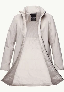Jack Wolfskin Textor Coat W|DAMES Lifestyle|Voor- En Najaarsjacks/-Jassen