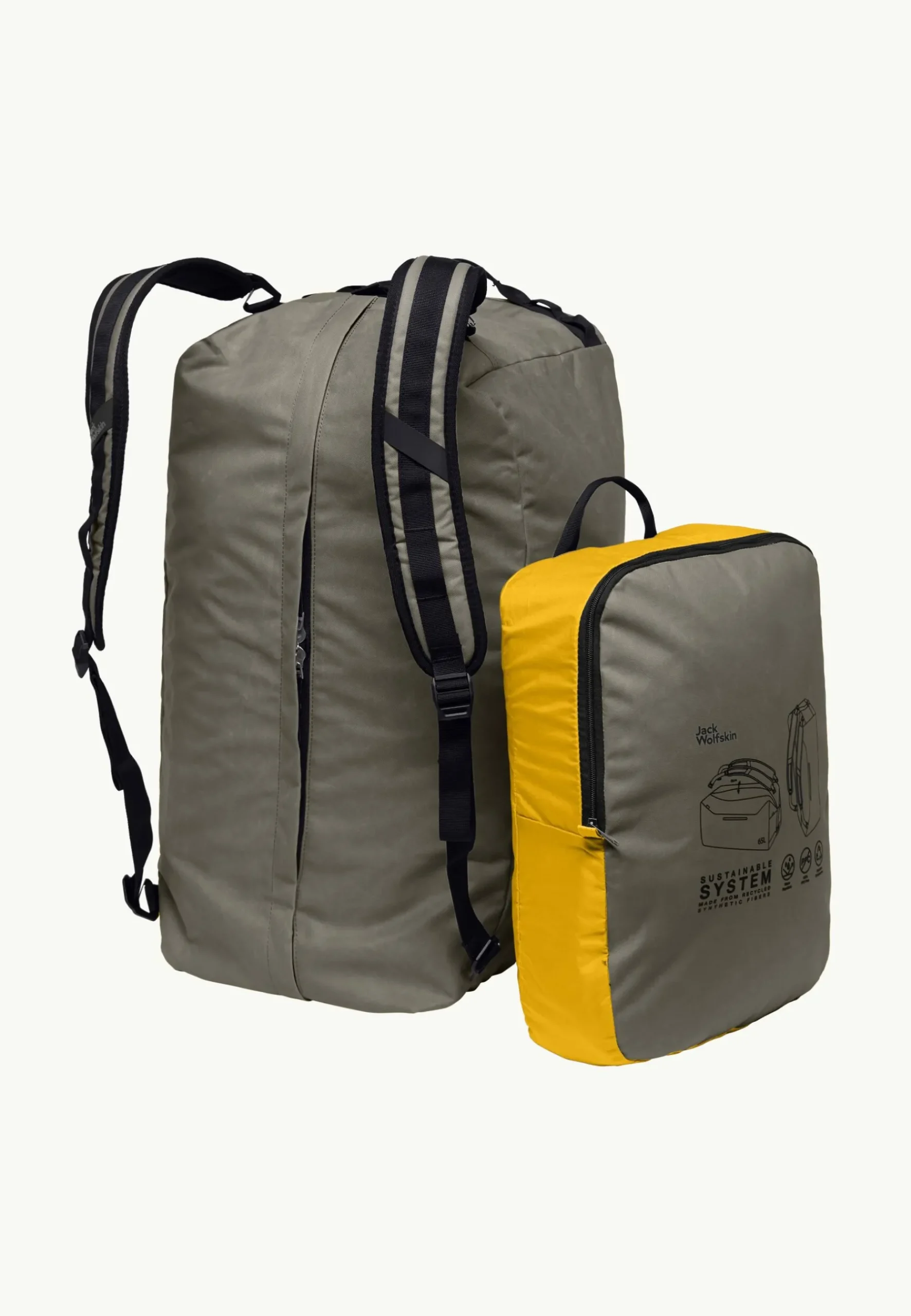 Jack Wolfskin Traveltopia Duffle 65|DAMES Lifestyle|Lifestyle