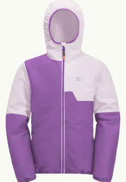 Jack Wolfskin Turbulence Hooded Jkt K|Kinderen Voor- En Najaarsjacks/-Jassen|Windjacks