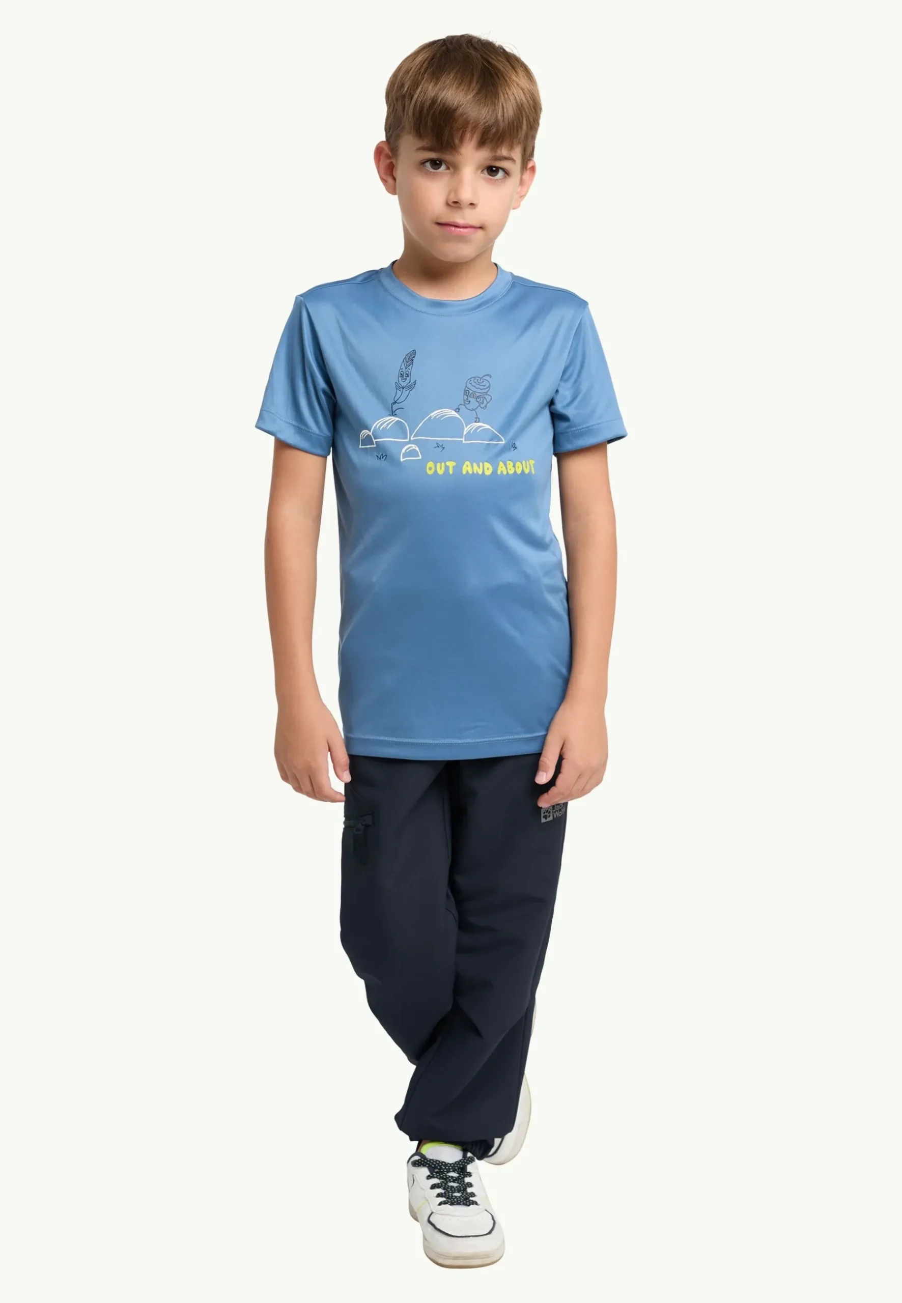Jack Wolfskin Turbulence Pants K|Kinderen Wandelbroeken