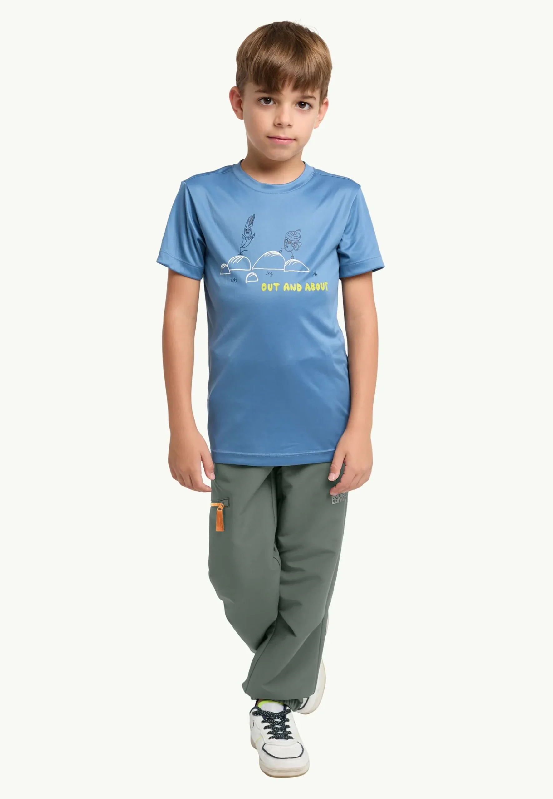 Jack Wolfskin Turbulence Pants K|Kinderen Wandelbroeken