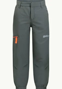 Jack Wolfskin Turbulence Pants K|Kinderen Wandelbroeken
