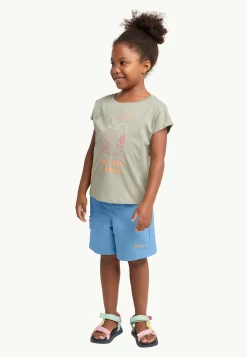 Jack Wolfskin Turbulence Shorts K|Kinderen Shorts & Rokken|Wandelbroeken