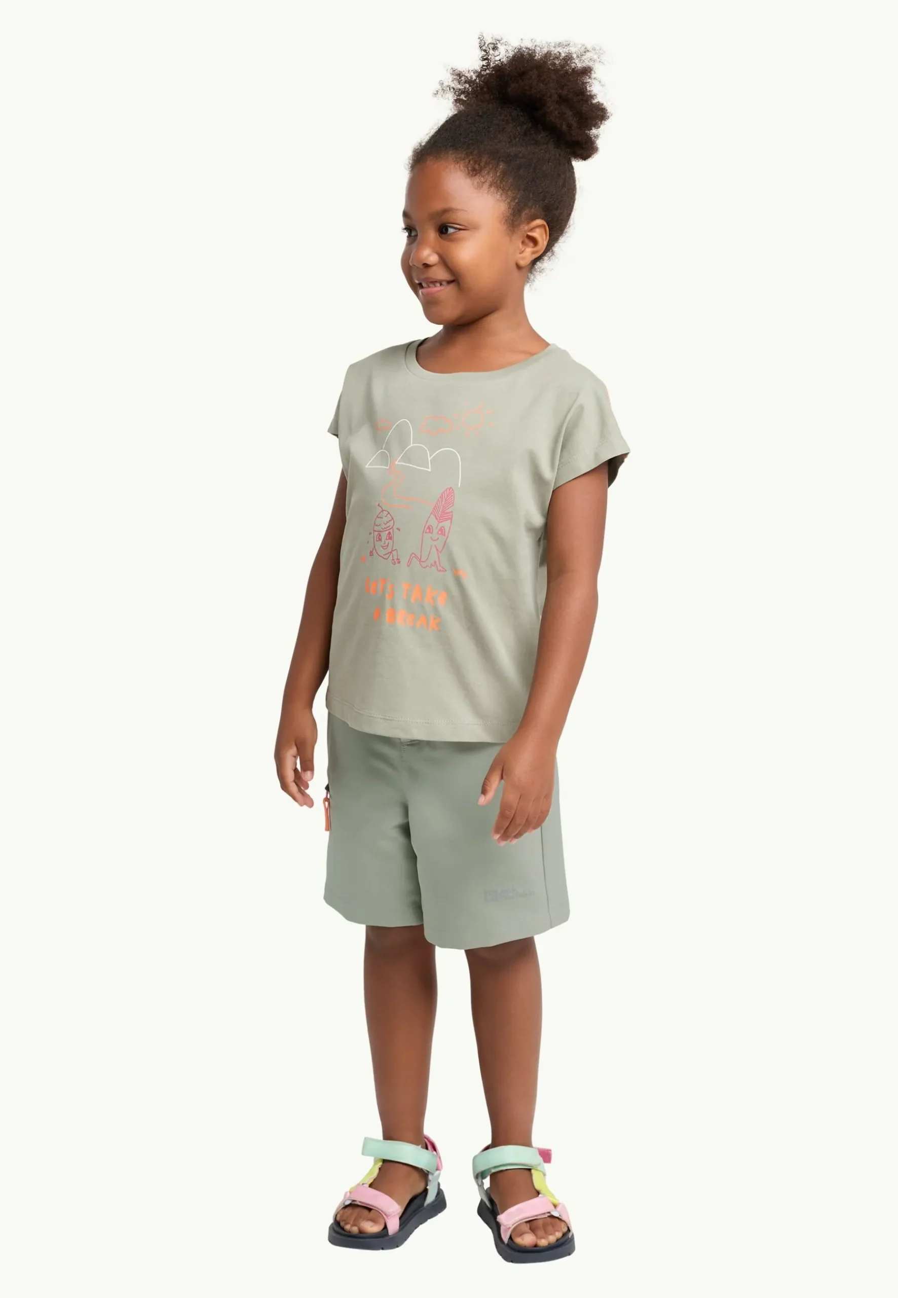 Jack Wolfskin Turbulence Shorts K|Kinderen Shorts & Rokken|Wandelbroeken
