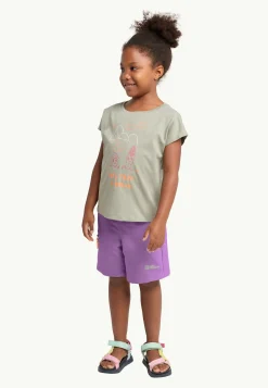 Jack Wolfskin Turbulence Shorts K|Kinderen Shorts & Rokken|Wandelbroeken