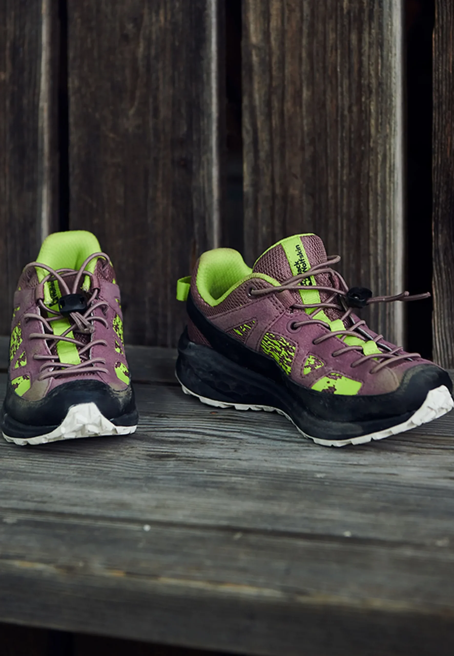 Jack Wolfskin Villi Sneaker Low K|Kinderen Multifunctionele Schoenen|Outdoor Sneaker