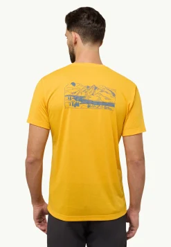 Jack Wolfskin Vonnan Graphic T M|Heren Functionele Shirts|T-Shirts & Longsleeves