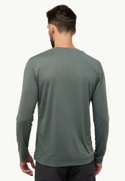 Jack Wolfskin Vonnan Ls T M|Heren Functionele Shirts|T-Shirts & Longsleeves