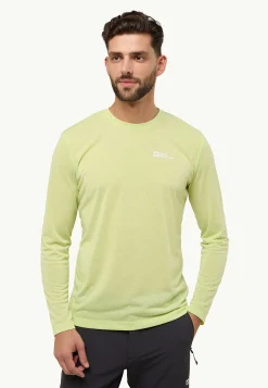 Jack Wolfskin Vonnan Ls T M|Heren Functionele Shirts|T-Shirts & Longsleeves